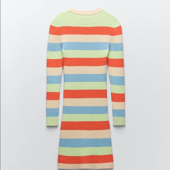 Zara striped knit dress - Picture 7 of 9